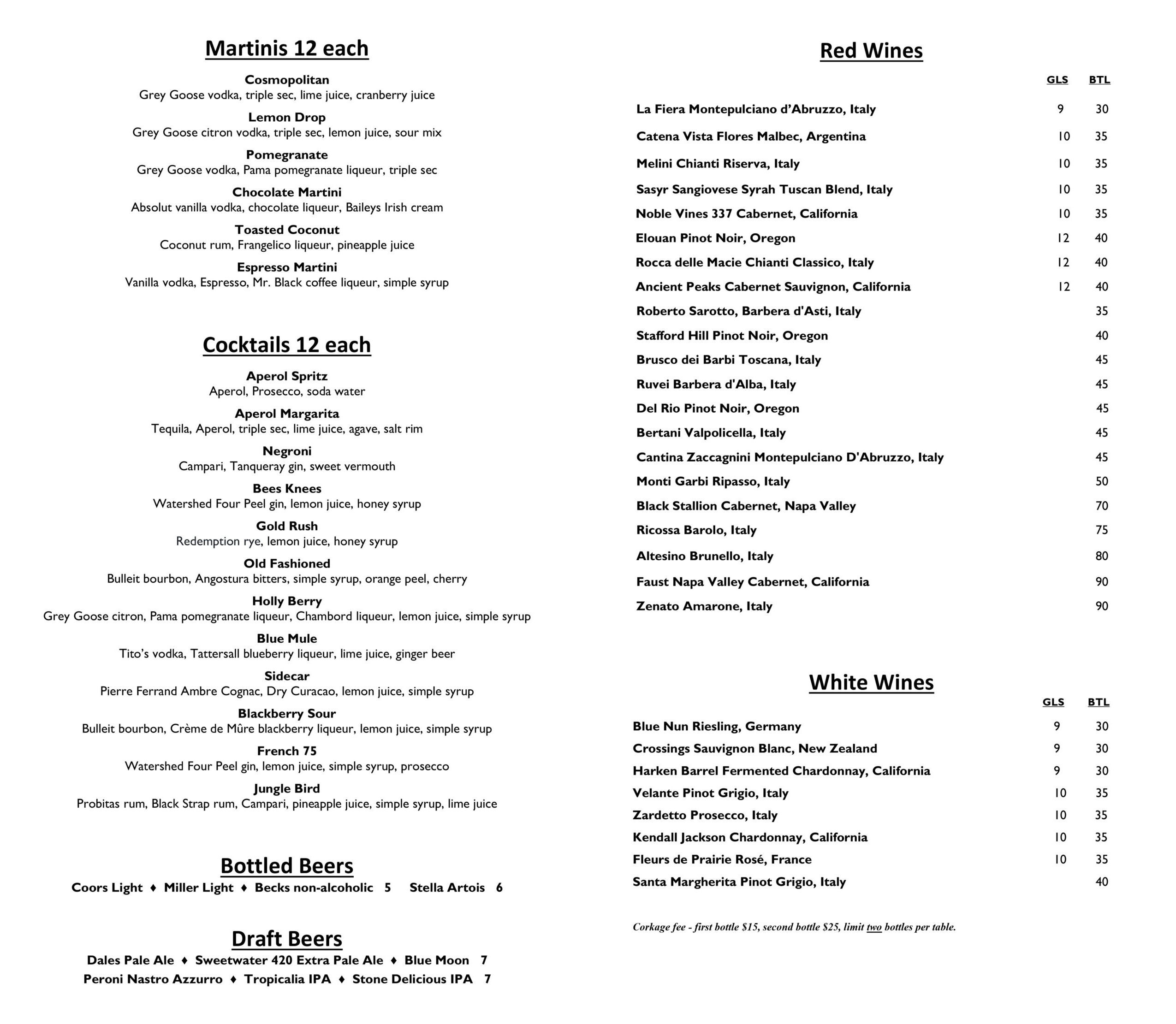 drink menu 10.01
